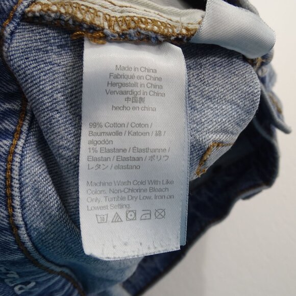 Madewell Relaxed Taper Jeans Mens Size 30 x 32 Light Wash Blue Denim NC555 - Picture 7 of 14